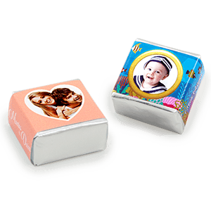Personalized waffle "Cubes" | saldireklama.lt