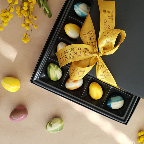 Candy box with eggs | saldireklama.lt