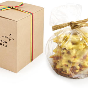 Mini šakotis dėžutėje | MEMORIES FROM LITHUANIA | saldireklama.lt