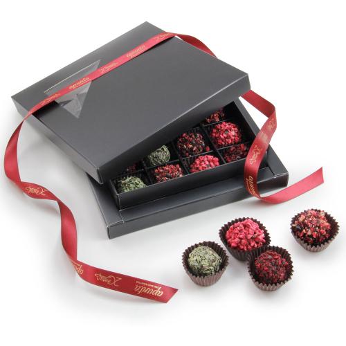 Kalėdinė saldainių dėžutė „Berry Balls“ | saldireklama.lt