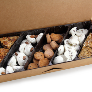 Sausainių rinkinys dėžutėje „Ekokeis midi“ | saldireklama.lt