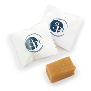 Reklaminiai suvenyrai SWEET MARK | IRISAS pakelyje su logo