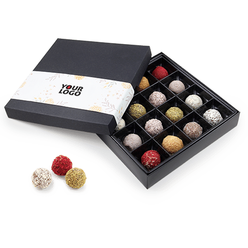Promotional Candy Box | SYMPHONETTE TRUFFLE | with logo | saldireklama.lt