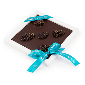 Šokoladas rėmelyje, 80g  | Kankorėžis | sveikos dovanos | saldireklama.lt