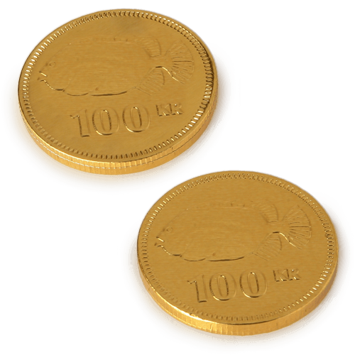 Maži šokoladiniai medaliai su reljefiniu logotipu. Smulkus verslo suvenyras, 
originalus būdas populiarinti įmonės ar produkto pavadinimą.