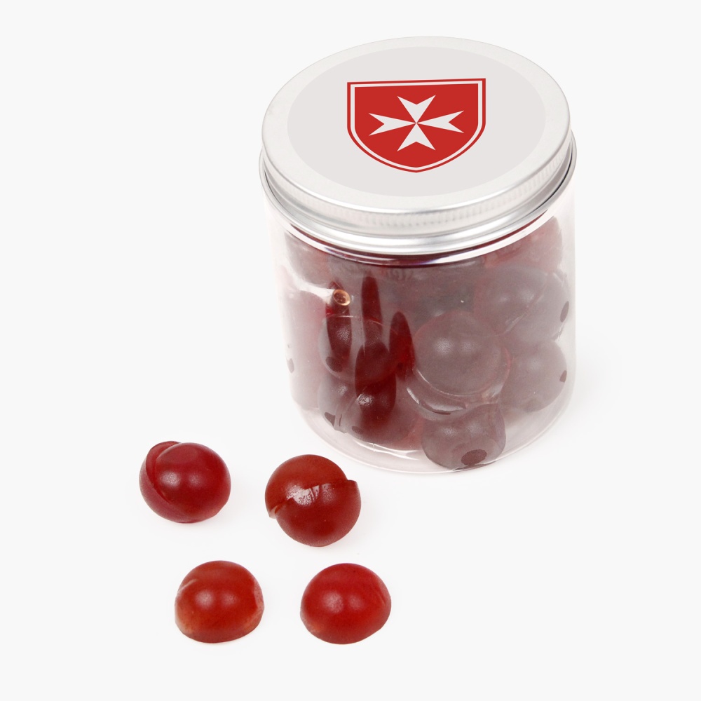 Jelly Gummies in a Jar | with Custom Printed Sleeve | for Easter | saldireklama.lt