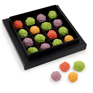 Saldainių dėžutė Velykoms „Berry Balls“ | saldireklama.lt
