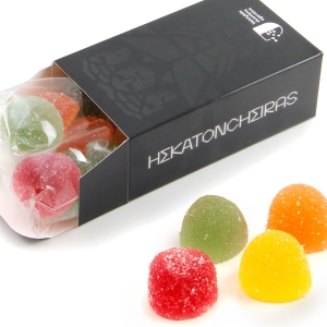 Promotion jelly candy box | COLORS OF JOY | custom printed with logo | saldireklama.lt