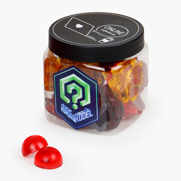  Jelly Gummies in a Jar | with Custom Printed Sleeve | for Easter