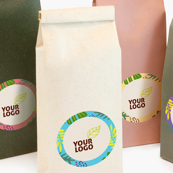 Reklaminė arbata | su spalvotu lipduku | tvarioje popierinėje pakuotėje