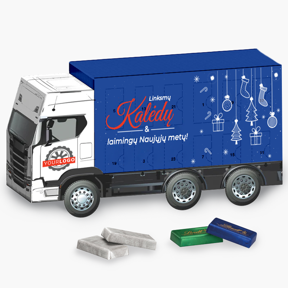 Truck | Advent Calendar | For Transport Companies | saldireklama.lt