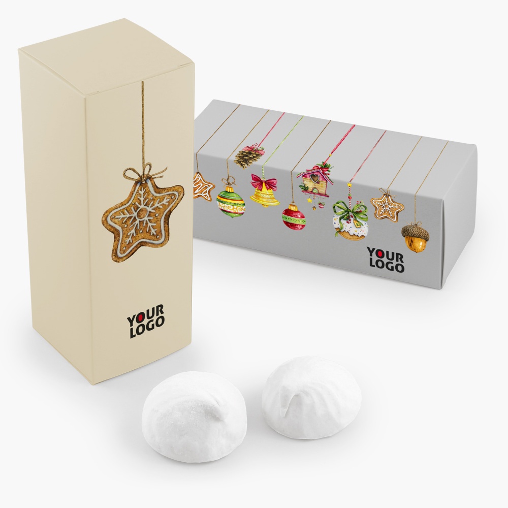 Marshmallows in a box | Snowballs, 160 g | saldireklama.lt