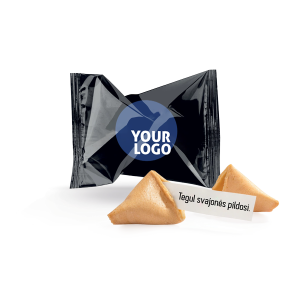 Promotional cookie I FORTUNE COOKIE I in customised packaging