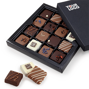 Reklaminė saldainių dėžutė | SYMPHONETTE PRALINE | su logo