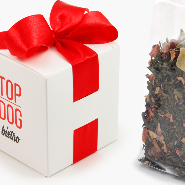 Arbata reklaminėje dėžutėje | KUBAS MAŽAS | su logo | saldireklama.lt